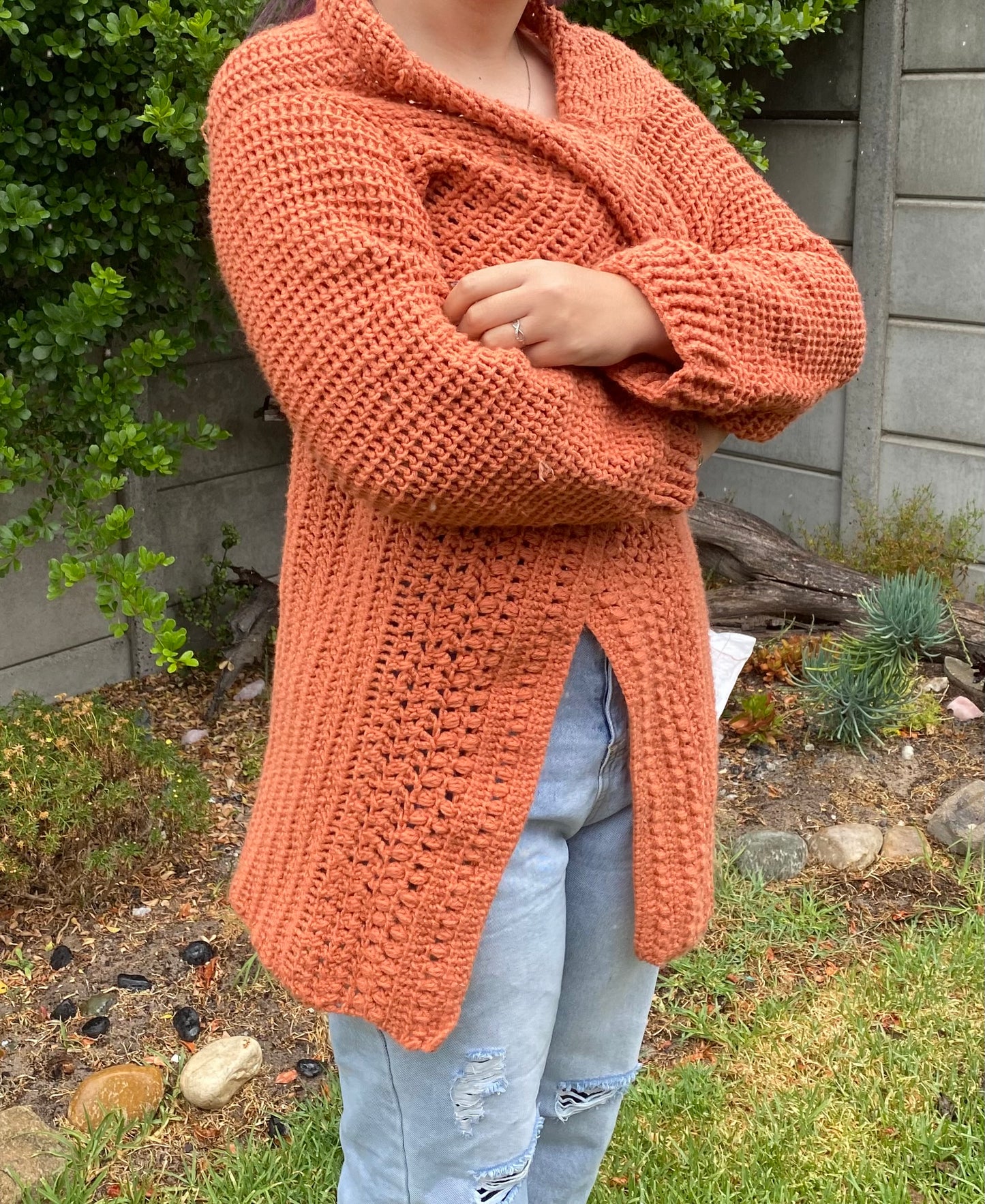 Crochet Wrap Cardigan