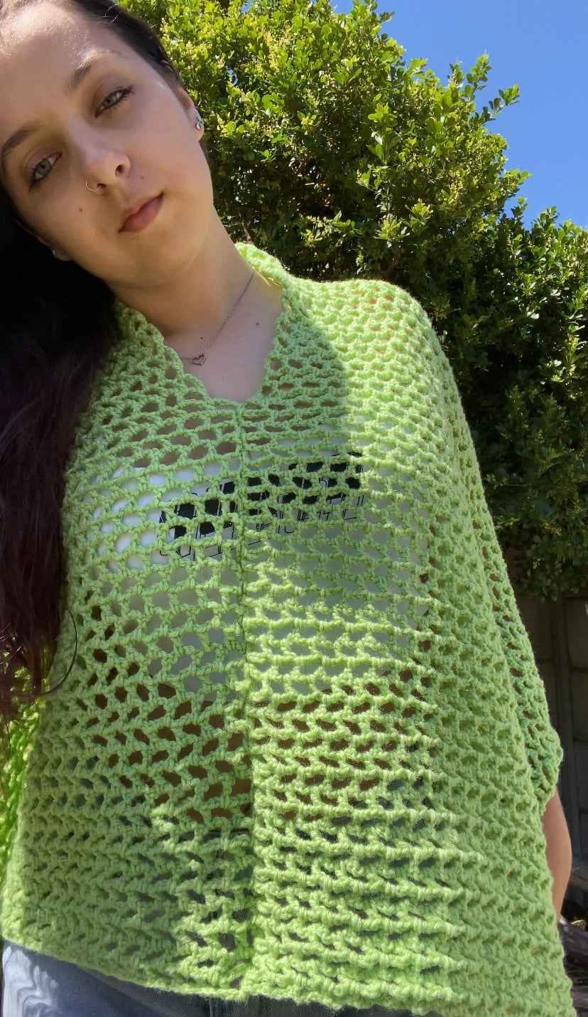 Mesh Poncho