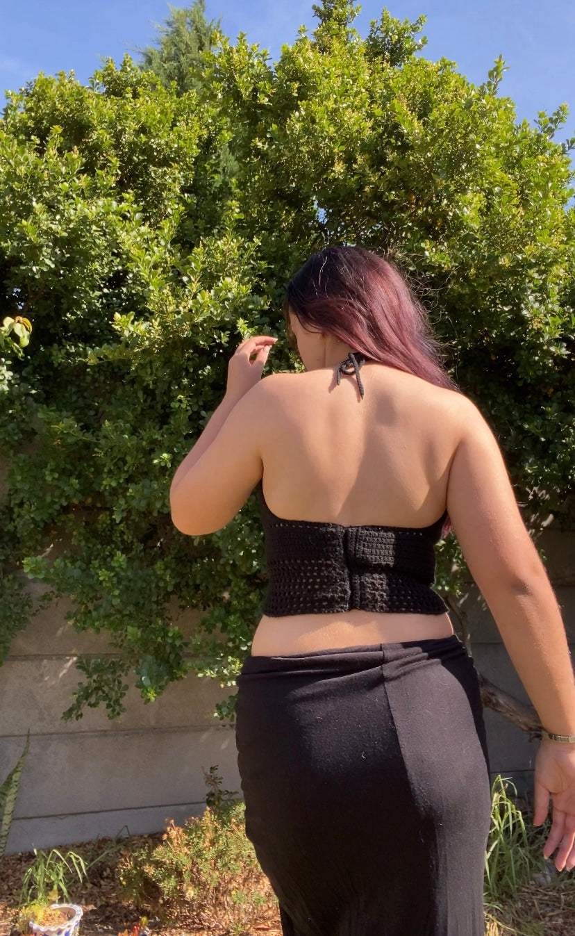 Midnight Halter Top