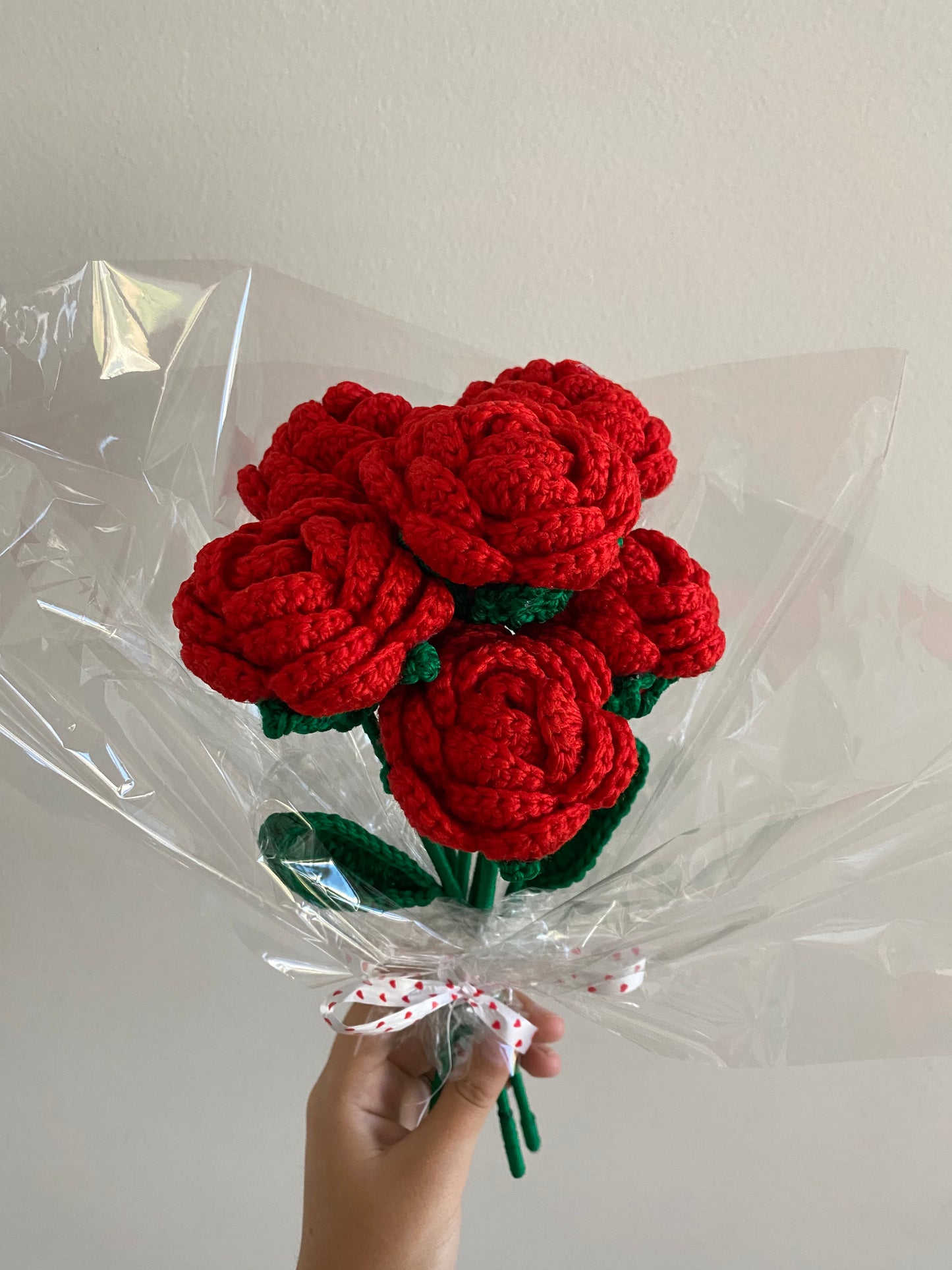 Crochet Rose Bouquet (6)