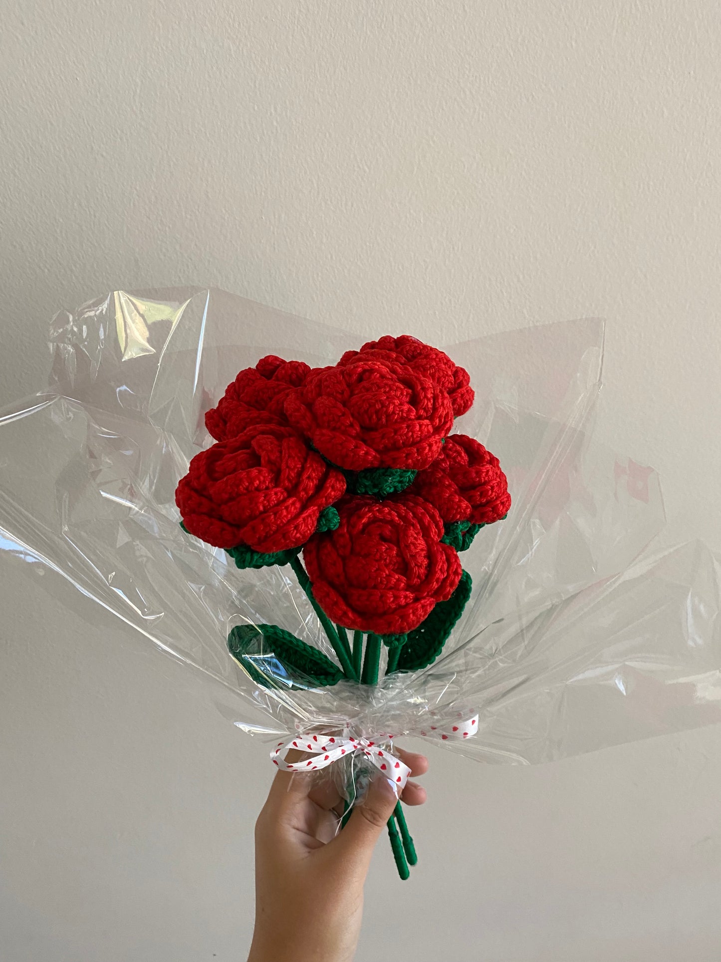 Crochet Rose Bouquet (6)