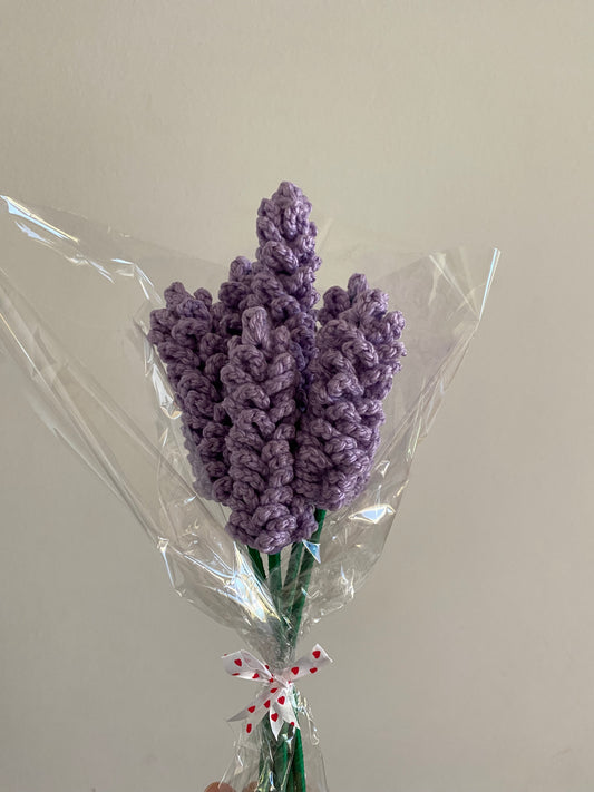 Crochet Lavender Bouquet (6)