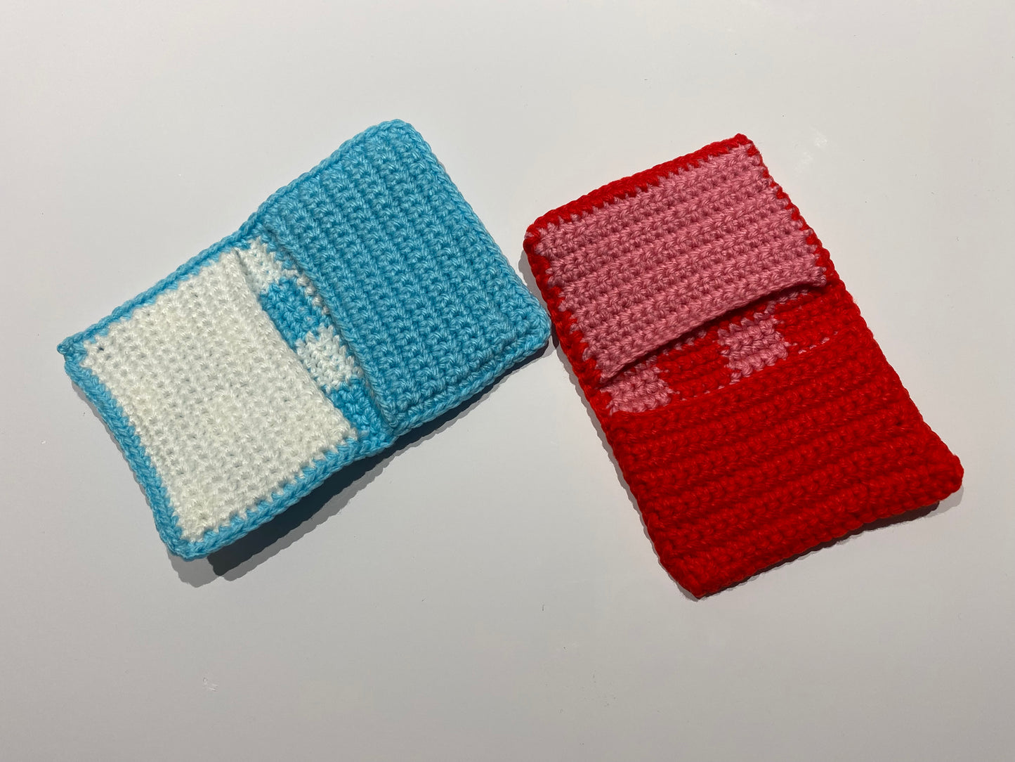 Checkered Card Wallet