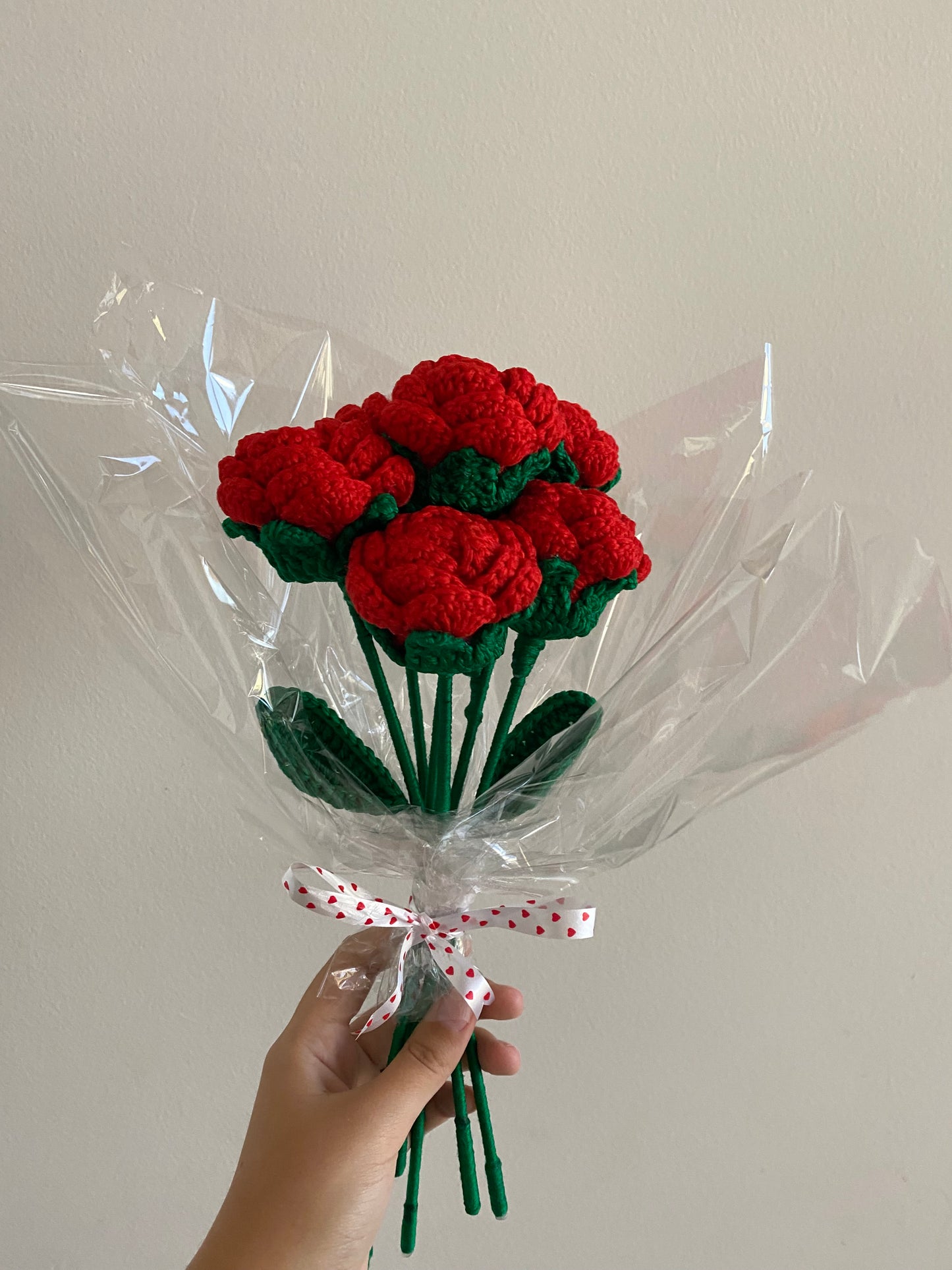 Crochet Rose Bouquet (6)