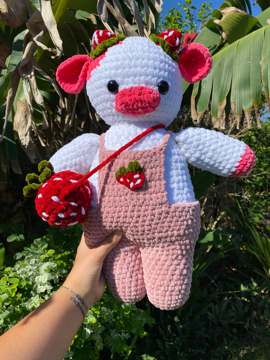 Strawberry Cow (40cm)