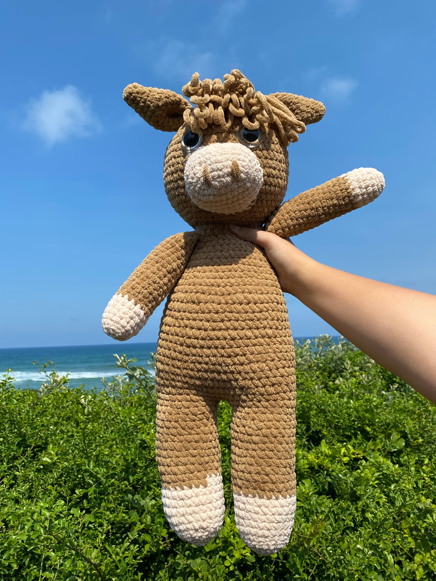 70cm Jumbo Highland Cow