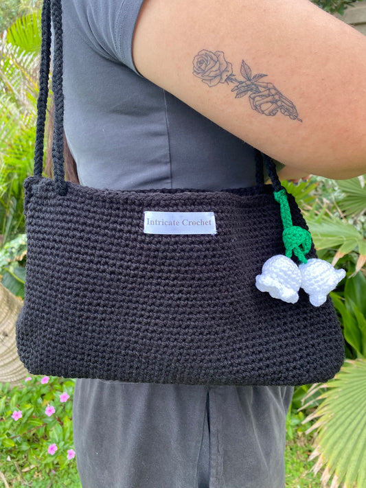 Midnight Bloom Bag