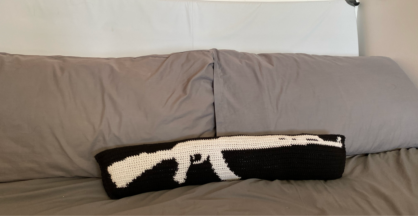 AK-47 pillow