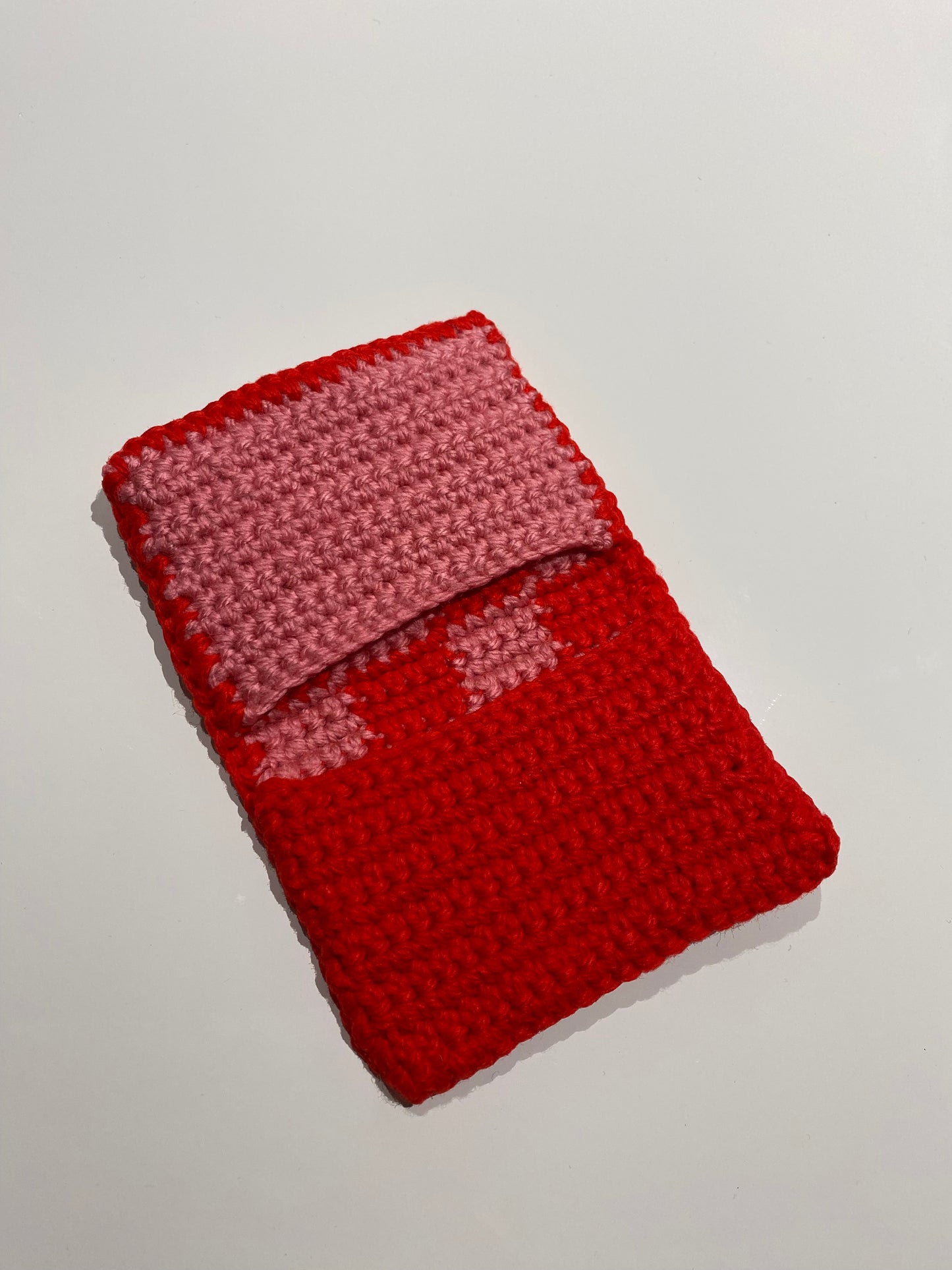 Checkered Card Wallet