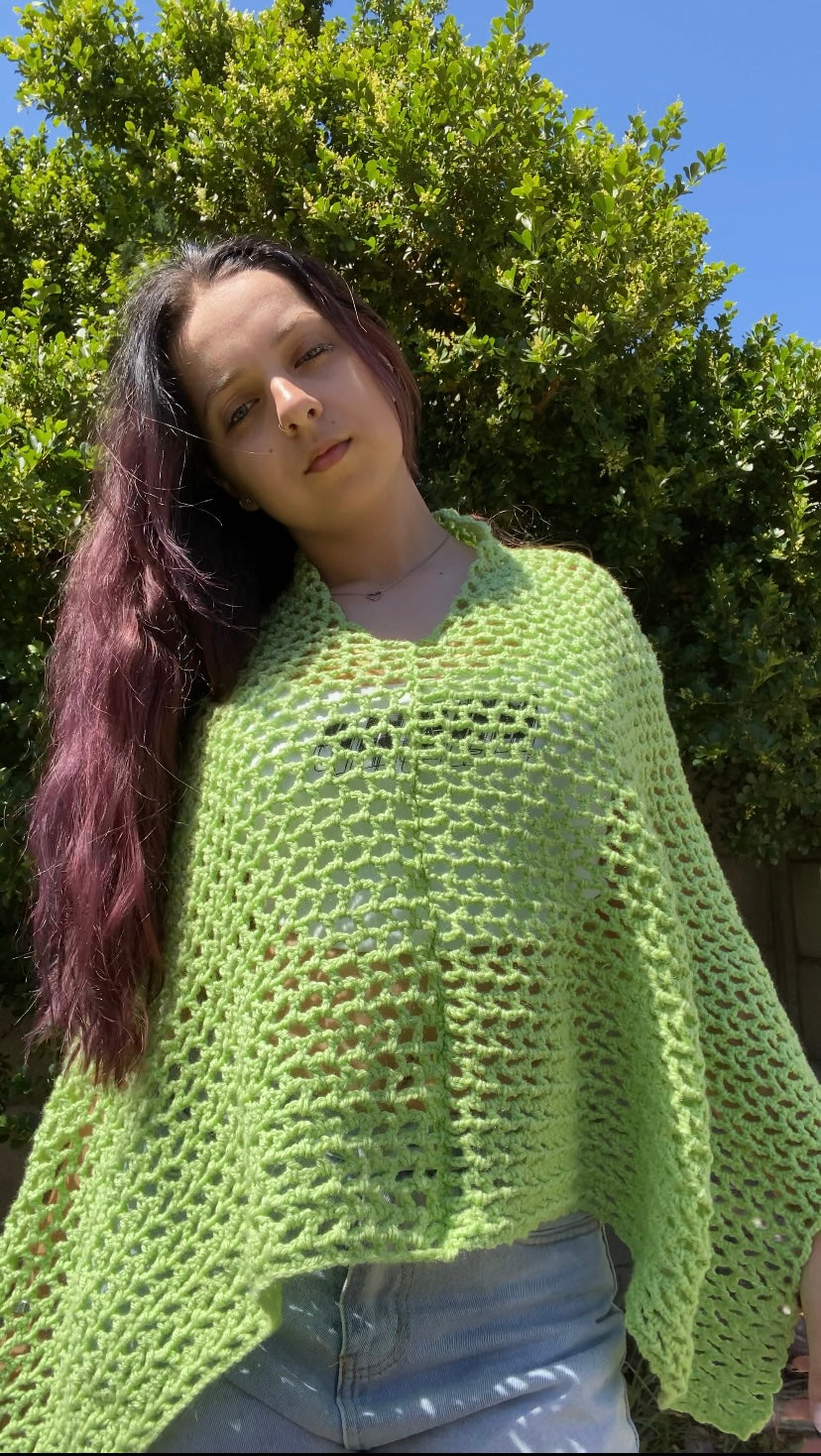 Mesh Poncho