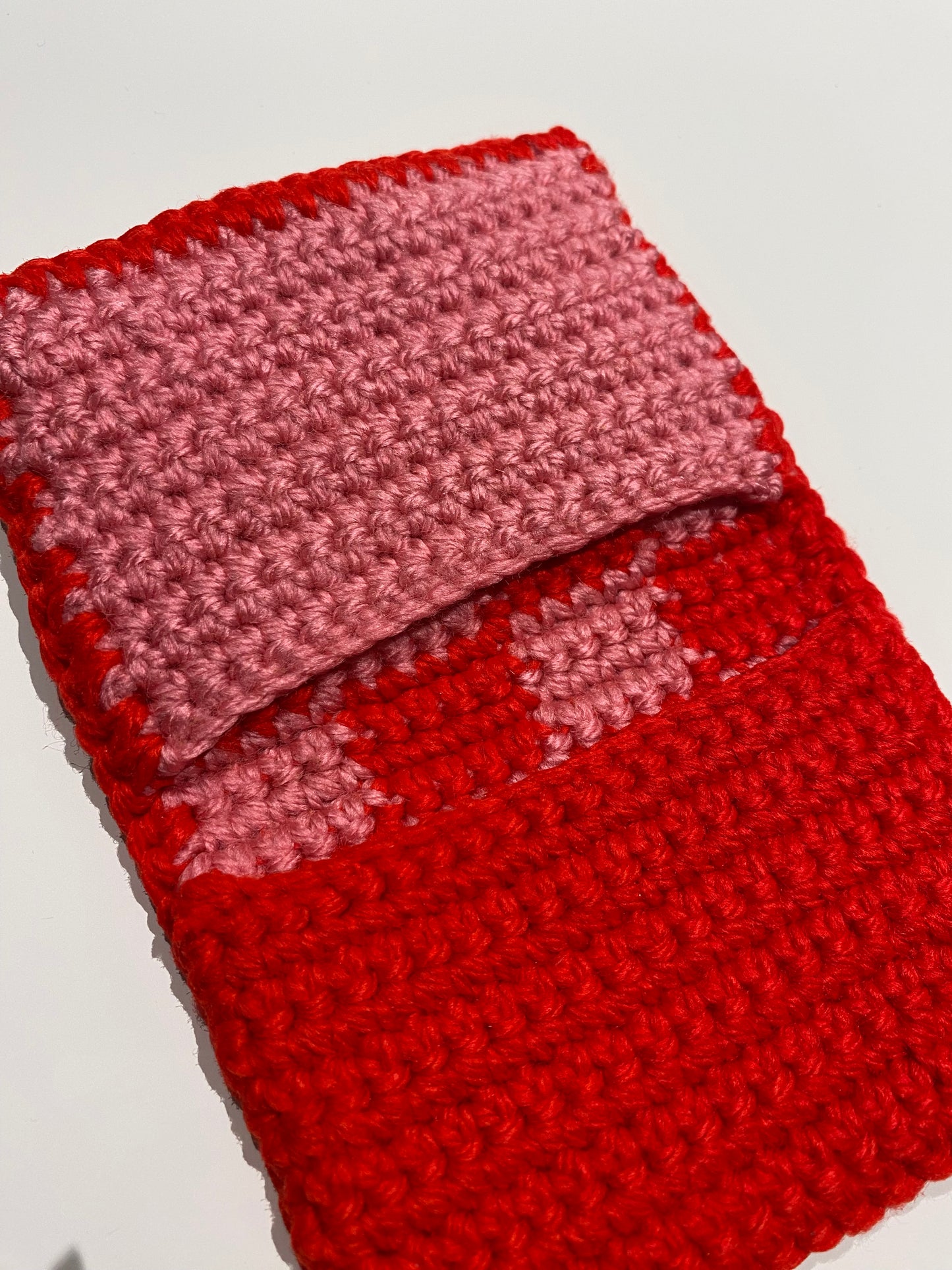 Checkered Card Wallet