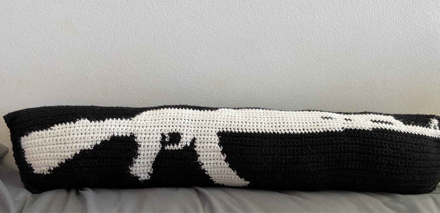 AK-47 pillow