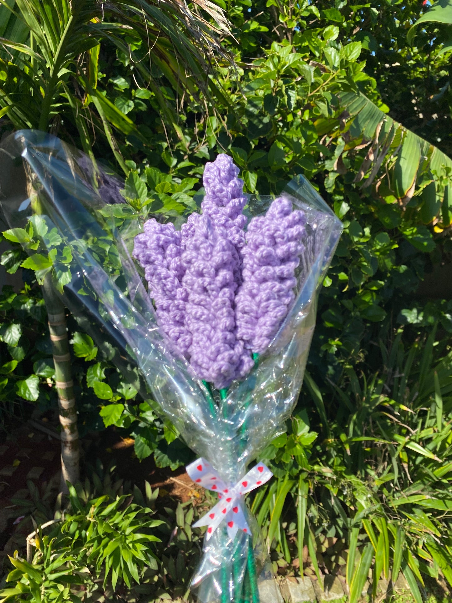 Crochet Lavender Bouquet (6)